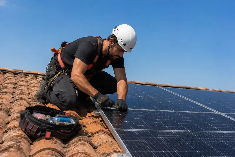 Maintenance et monitoring de panneaux solaires à Saint-Denis-la-Chevasse