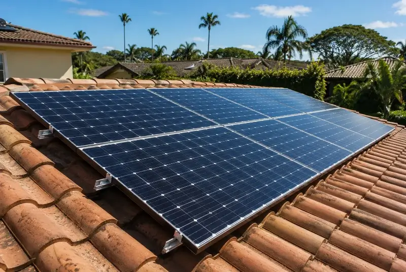 Installation de panneaux solaires à Saint-Denis-la-Chevasse